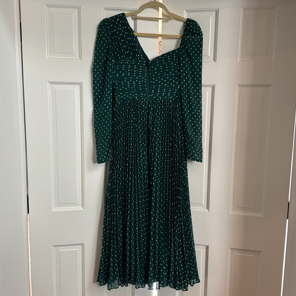Self Portrait Asymmetrical MIDI Dress- Size UK 8/US 4 - Picture 11 of 11